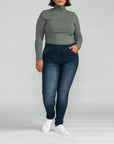 Bluberry Denim Pull-On Slim leg Charlotte