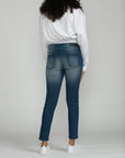 Bluberry denim Pull-On Ankle Length Mila