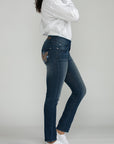 Bluberry Denim Pull-On Straight leg Cecila
