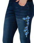 Bluberry Denim Pull-On Slim Leg Cillian