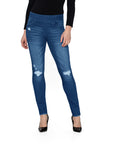 Bluberry Denim Pull-On Slim leg Victoria