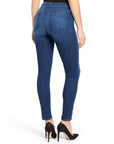 Bluberry Denim Zipper-Fly Skinny Leg Medium Wash