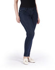 Bluberry Denim Zipper-Fly Skinny Leg Dark navy Rinse Wash