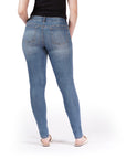 Bluberry denim Zipper-Fly Skinny Leg Colette