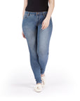 Bluberry denim Zipper-Fly Skinny Leg Colette
