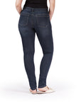 Bluberry Denim Zipper-Fly Slim Leg Sienna