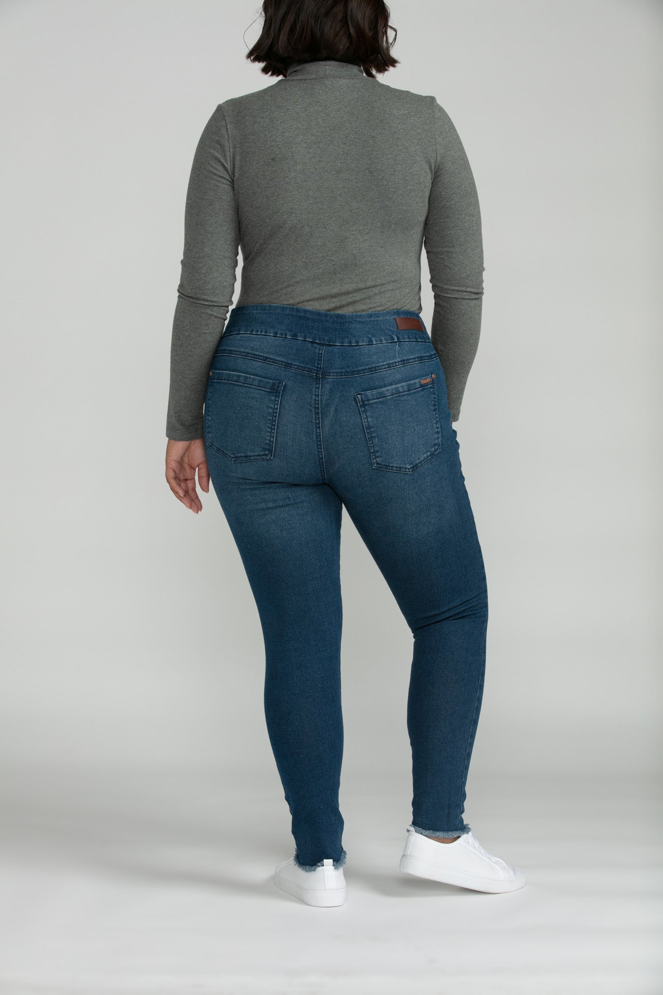 Bluberry Denim Pull-On Ankle Length Chole