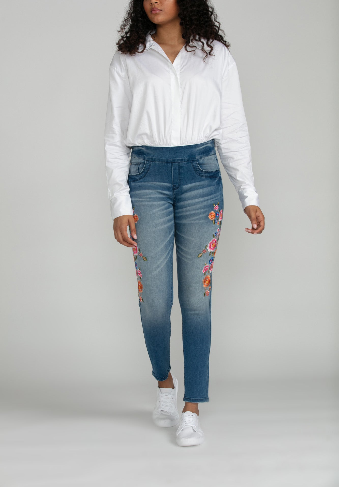 Bluberry Denim Pull-On Ankle length Teagon