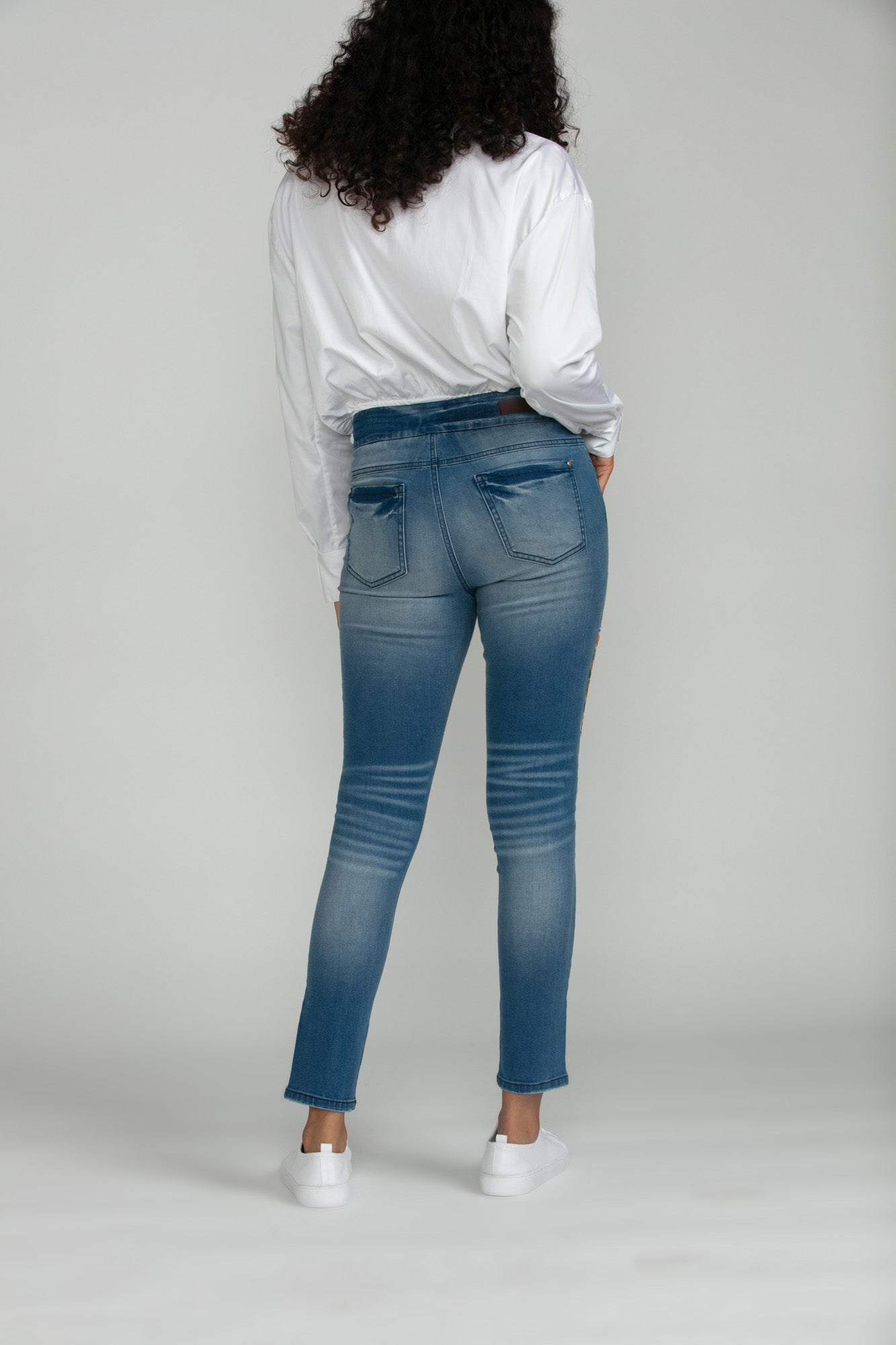 Bluberry Denim Pull-On Ankle length Teagon