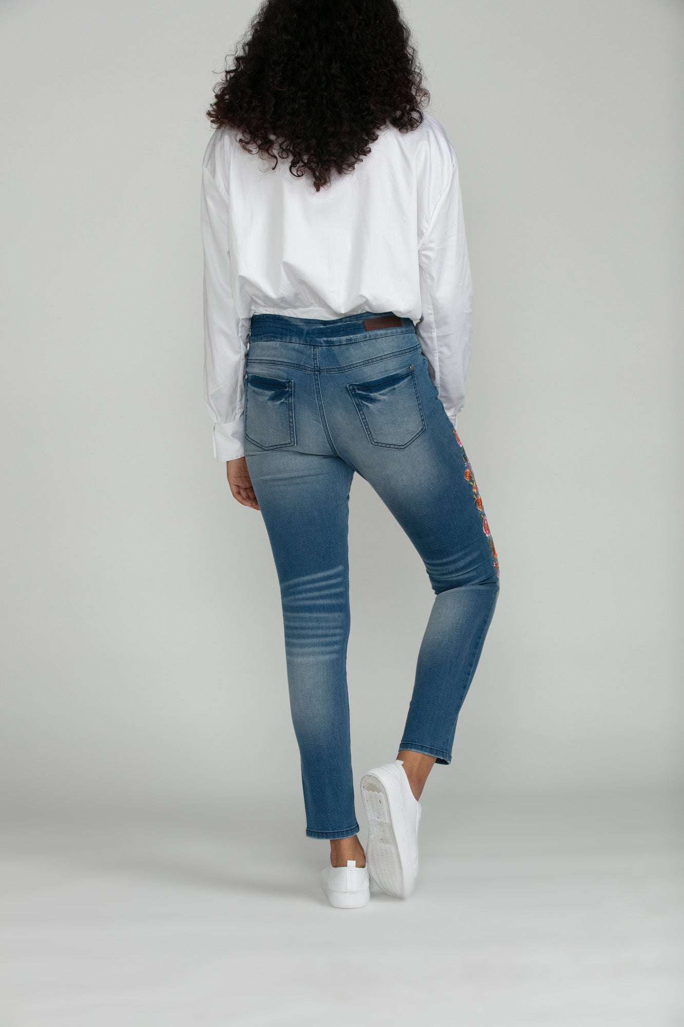 Bluberry Denim Pull-On Ankle length Teagon