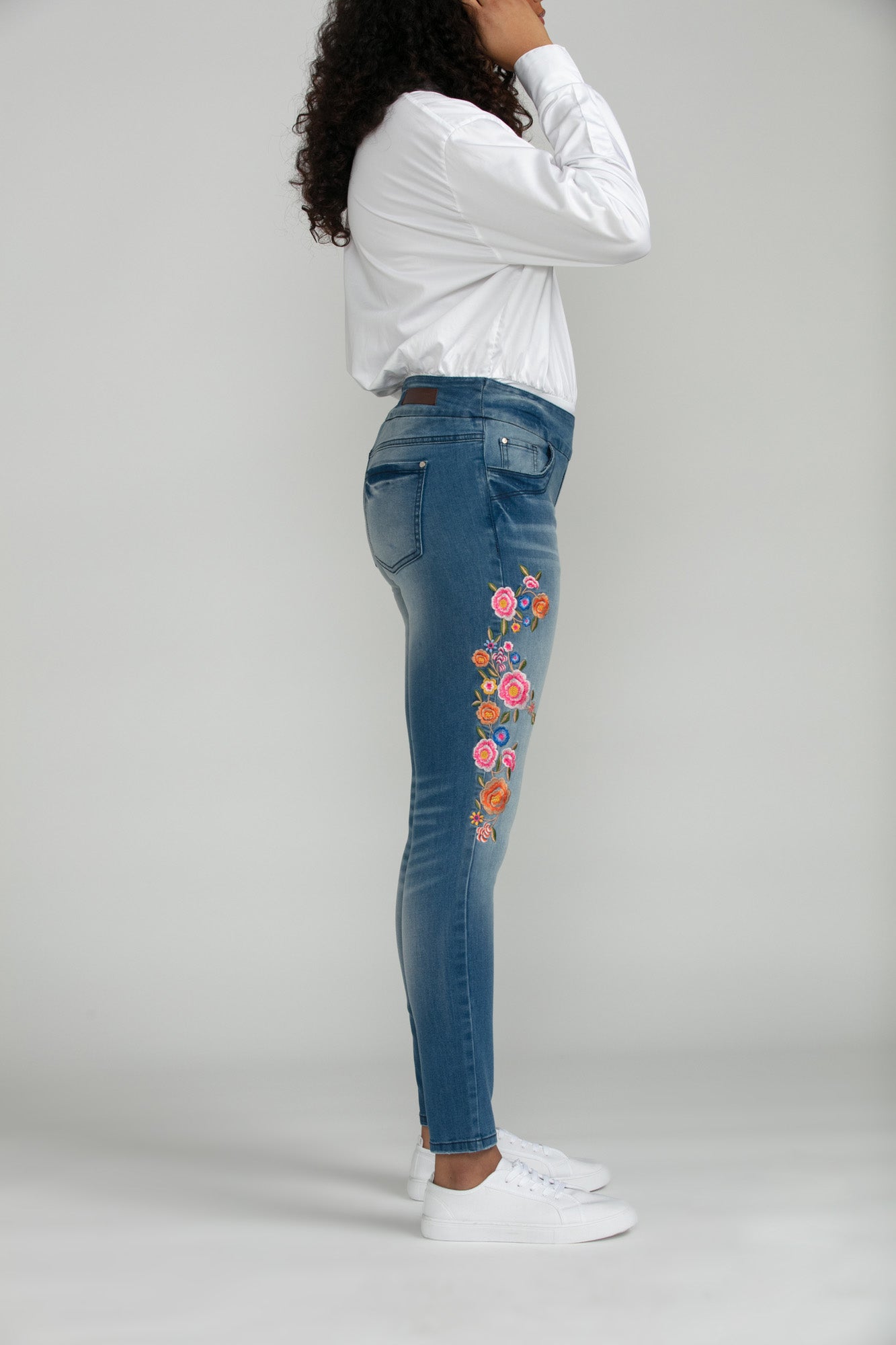 Bluberry Denim Pull-On Ankle length Teagon