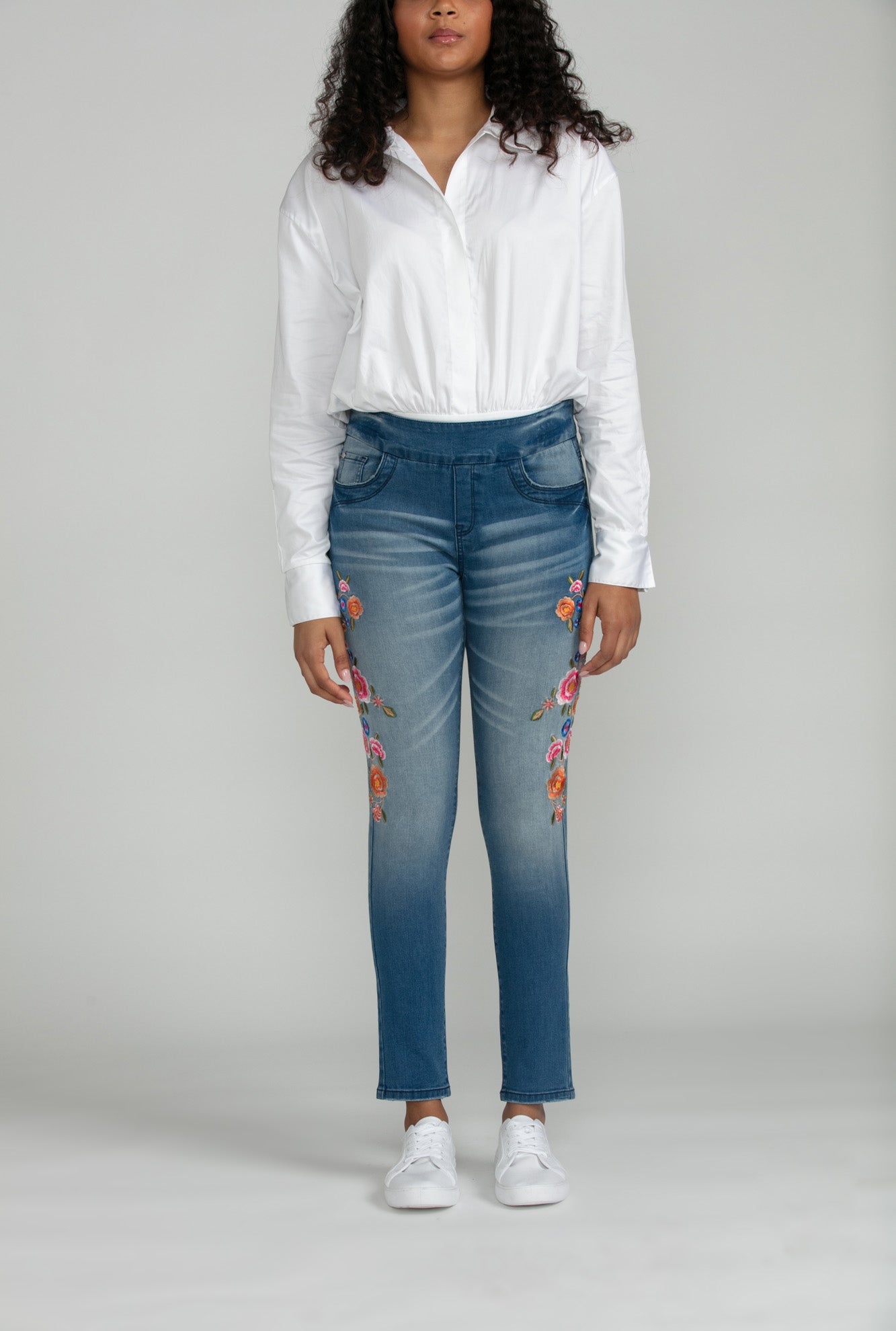 Bluberry Denim Pull-On Ankle length Teagon