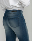 Bluberry denim Pull-On Ankle Length Mila