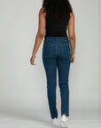 Bluberry Denim Zipper-Fly Straight Leg Amira