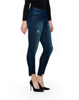 Bluberry Denim Pull-On Ankle length Arya