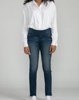 Bluberry Denim Pull-On Straight leg Cecila