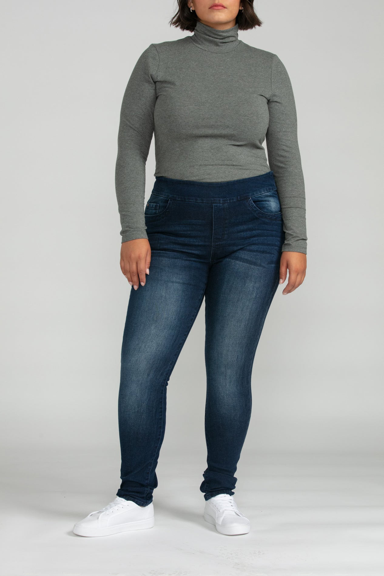 Bluberry Denim Pull-On Slim leg Charlotte