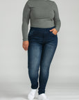 Bluberry Denim Pull-On Slim leg Charlotte