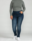 Bluberry Denim Pull-On Slim leg Charlotte