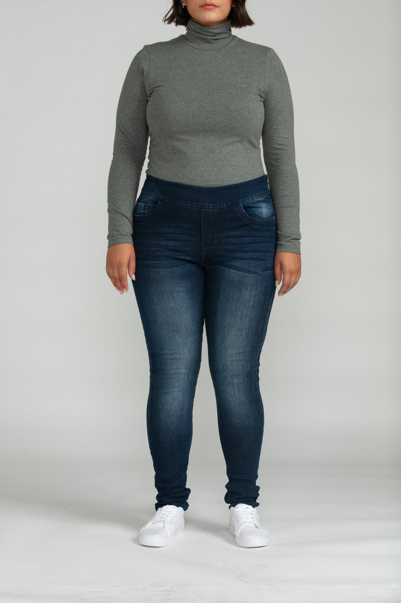Bluberry Denim Pull-On Slim leg Charlotte