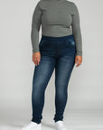 Bluberry Denim Pull-On Slim leg Charlotte