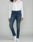 Bluberry Denim Pull-On Ankle Length Chole