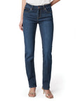 Bluberry Denim Zipper-Fly Slim Leg Emma