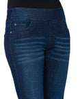 Bluberry Denim Pull-On Slim Leg Evangeline