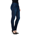 Bluberry Denim Pull-On Slim Leg Evangeline