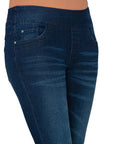 Bluberry Denim Pull-On Ankle Length Jade