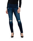 Bluberry Denim Pull-On Slim Leg Scarlett
