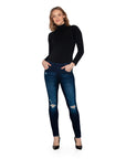 Bluberry Denim Pull-On Slim Leg Scarlett