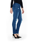 Bluberry Denim Pull-On Slim leg Victoria